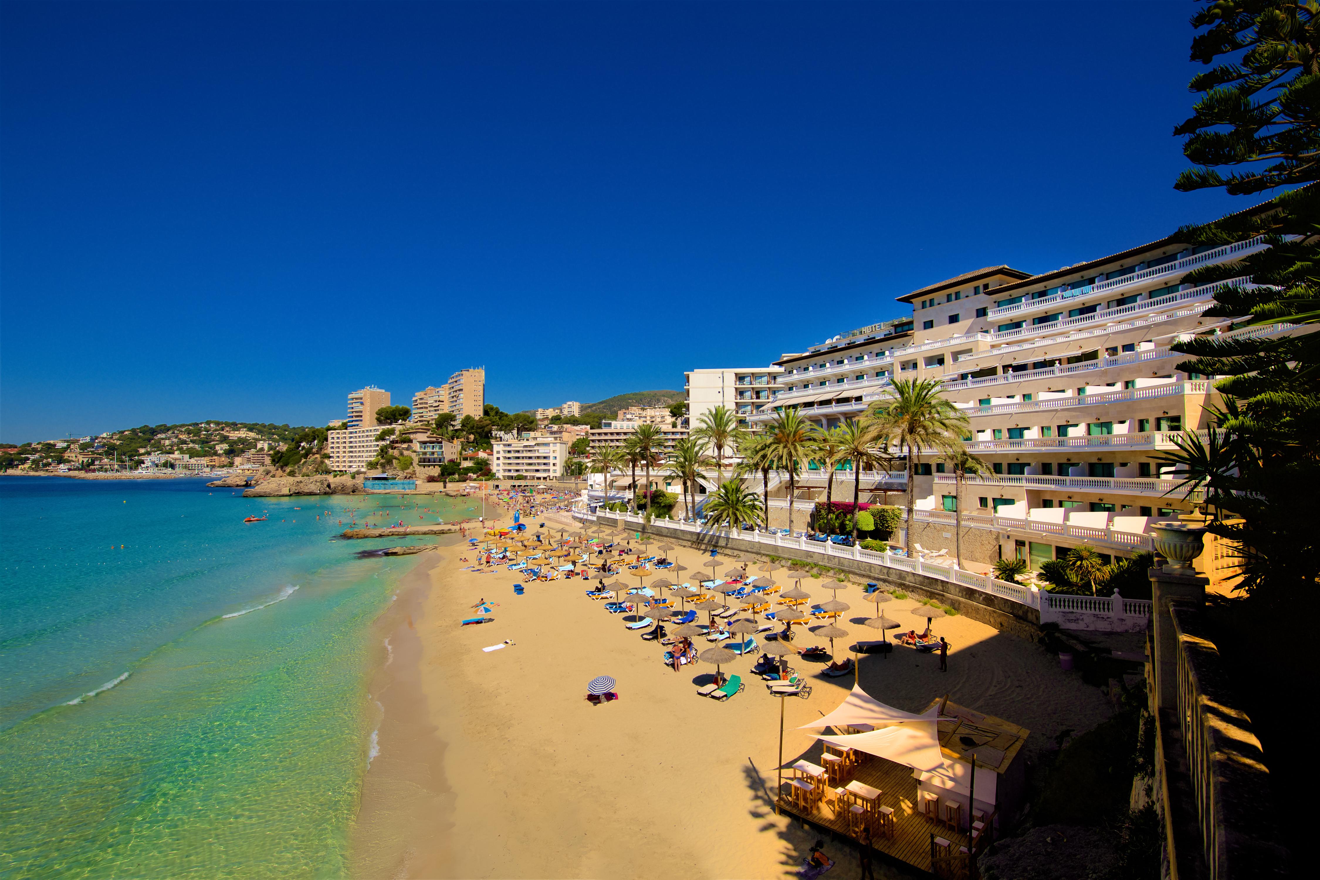 ホテル ニクセ パレス パルマ・デ・マリョルカ エクステリア 写真 The beach of Tossa de Mar